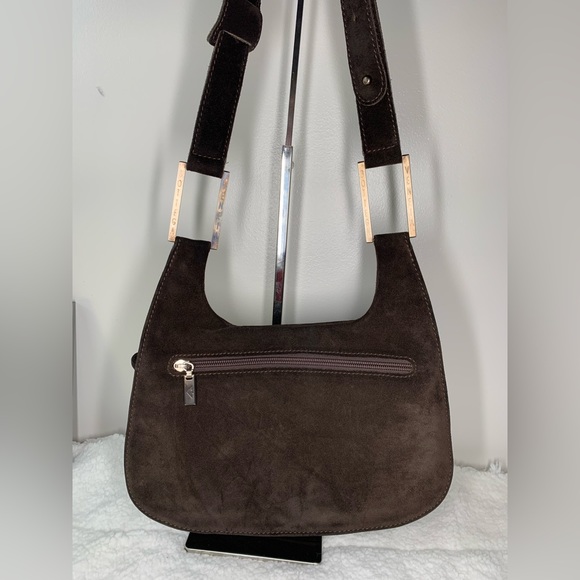 Bottega Bags Vintage Bottega Brown Suede Leather